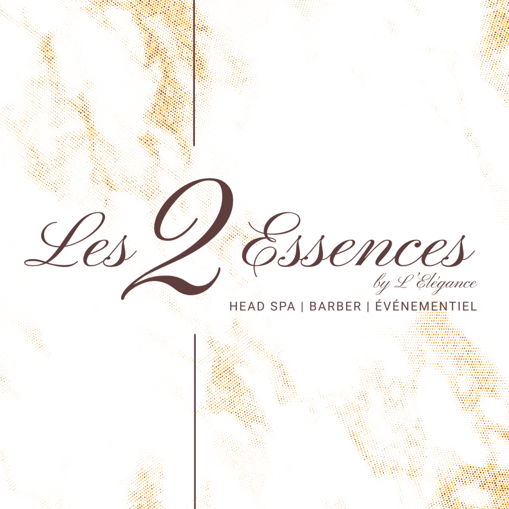 Logo Les 2 Essences/Head spa, Barber, Événementielle